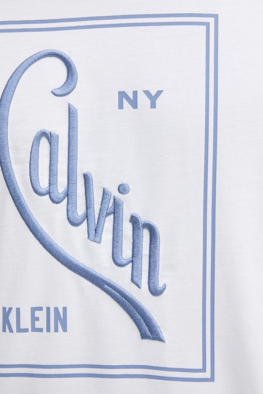 Бавовняна футболка Calvin Klein Jeans LV04RC836G білий