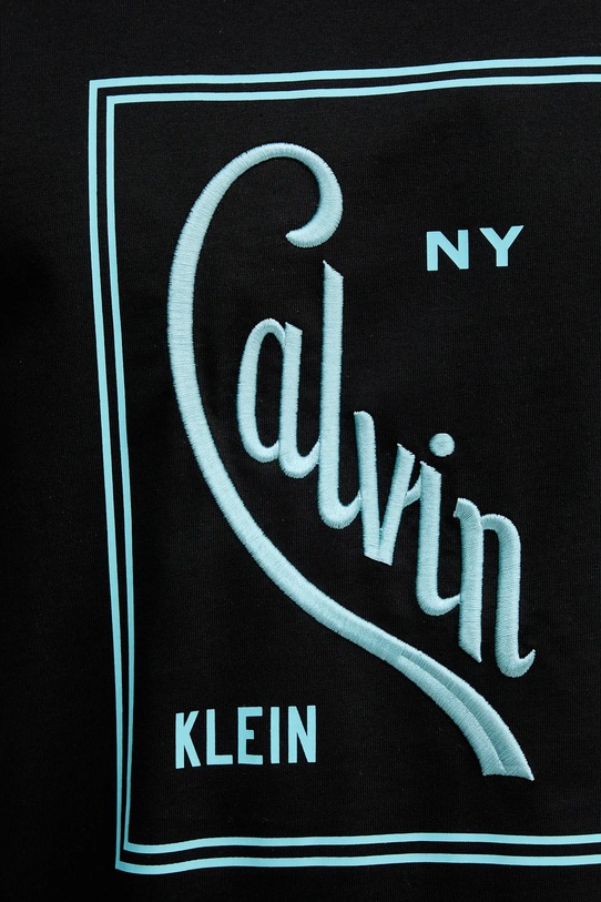 Βαμβακερό μπλουζάκι Calvin Klein Jeans LV04RC836G μαύρο