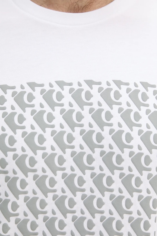 Хлопковая футболка Calvin Klein Jeans LV04RC841G белый