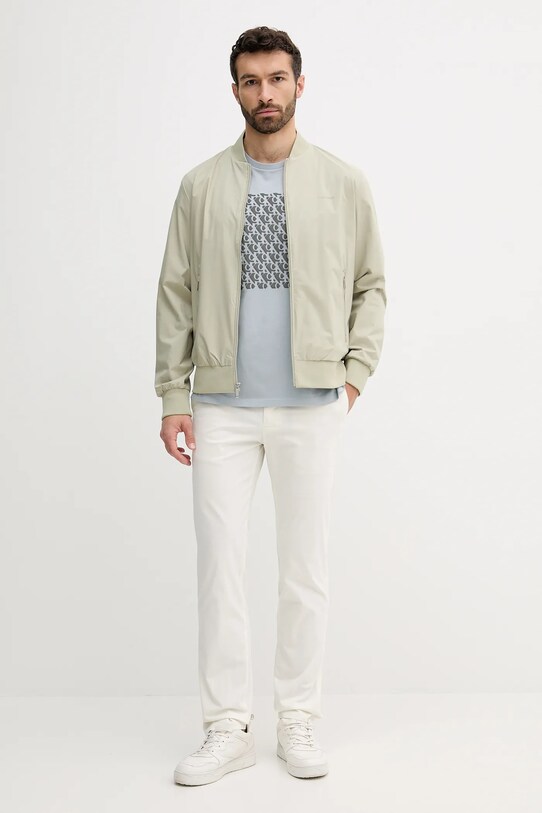 Bavlnené tričko Calvin Klein Jeans LV04RC841G sivá AW25