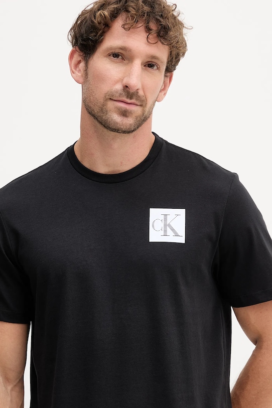Дрехи Памучна тениска Calvin Klein Jeans LV04RC859G черен