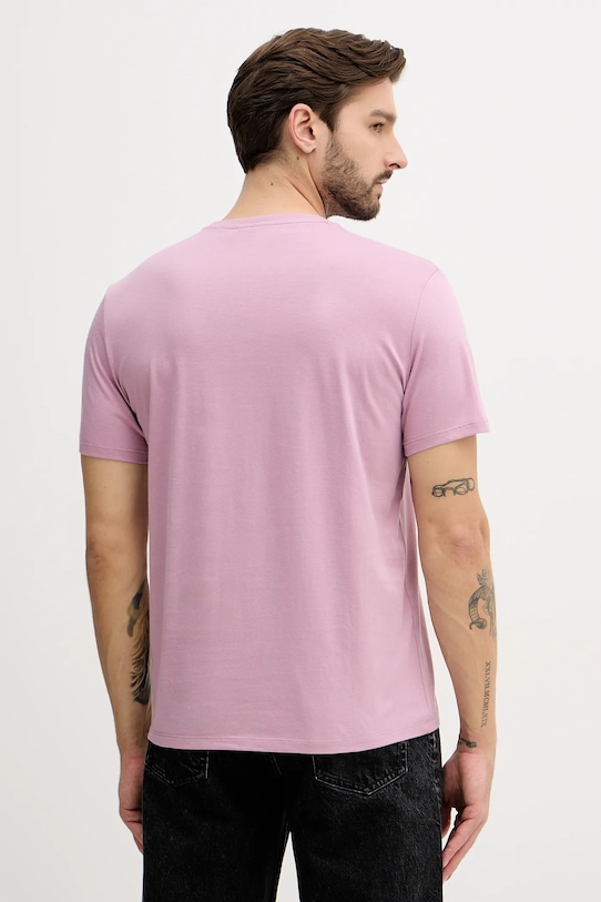 Oblečení Bavlněné tričko Calvin Klein Jeans LV04RC272G růžová