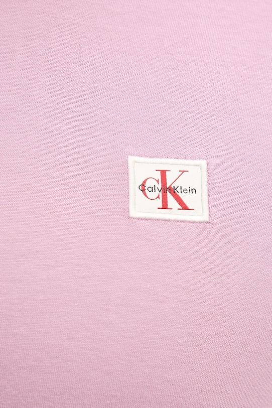 Bavlněné tričko Calvin Klein Jeans LV04RC272G růžová