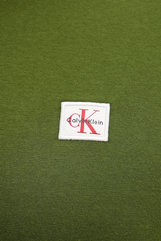 Calvin Klein Jeans t-shirt in cotone LV04RC272G verde