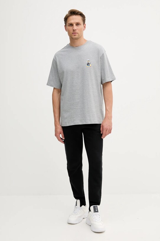 Bavlnené tričko Karl Lagerfeld DISNEY 553270.755098 sivá AW25