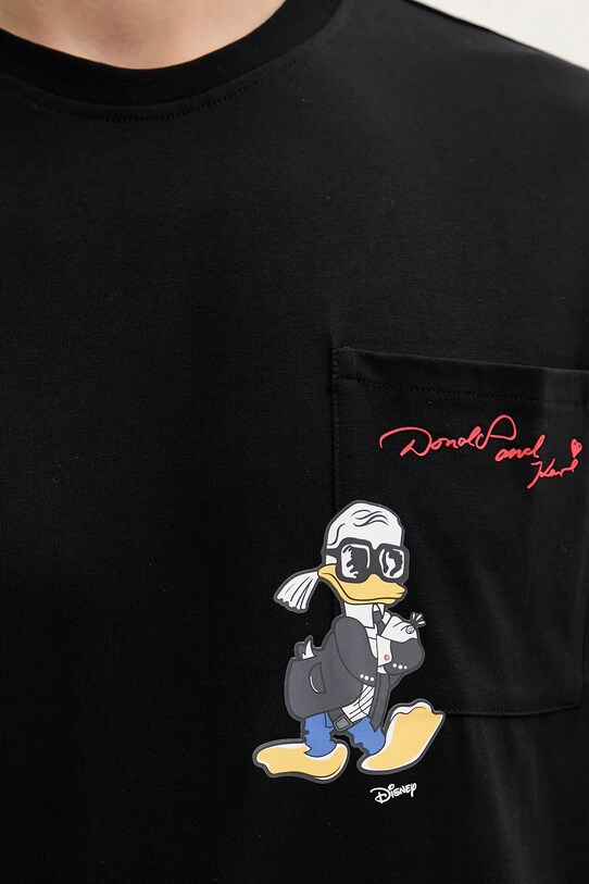 Karl Lagerfeld t-shirt bawełniany DISNEY 553270.755097 czarny