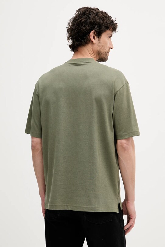 BOSS Orange t-shirt 50546331 zielony AW25