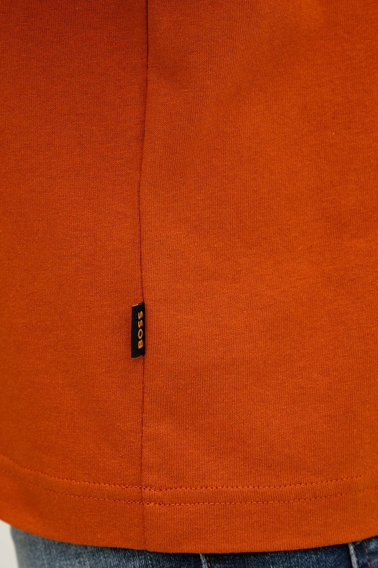 BOSS Orange tricou din bumbac 50546370 portocaliu