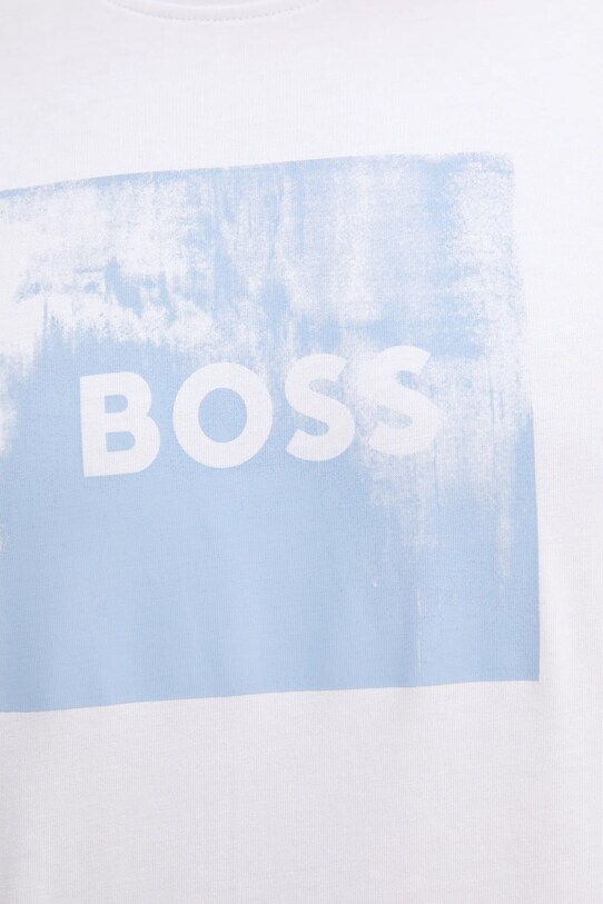 BOSS Orange t-shirt bawełniany 50546381 biały