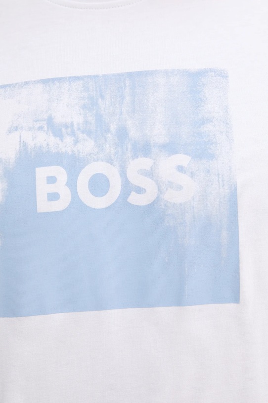 BOSS Orange tricou din bumbac 50546381 alb