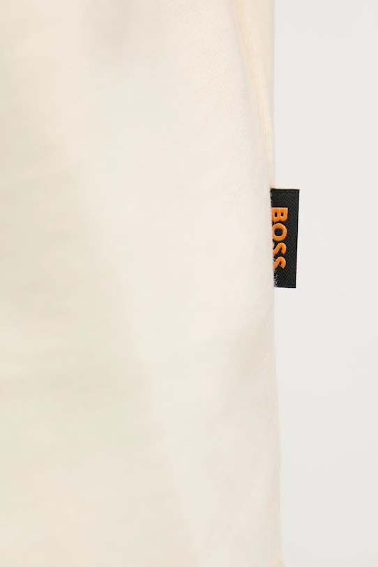 Pamučna majica BOSS Orange 50546381 bež