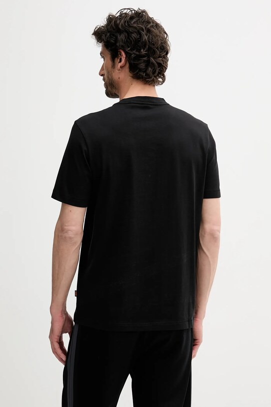 Îmbrăcăminte BOSS Orange tricou din bumbac 50546920 negru