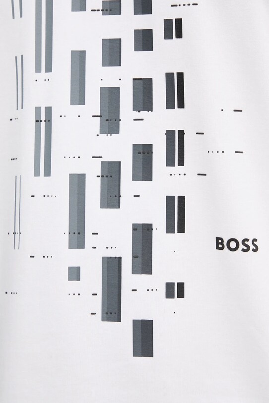 Tričko BOSS Green 50543808 bílá