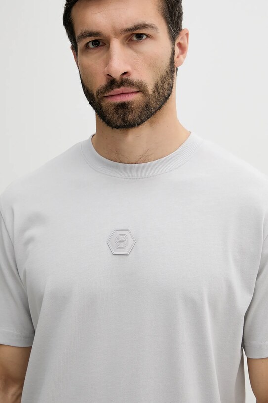 Îmbrăcăminte BOSS Green tricou din bumbac 50544316 gri