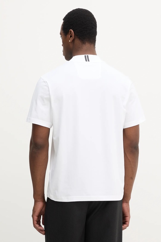 Odzież BOSS Green t-shirt Tee Collar Zone 50551139 biały