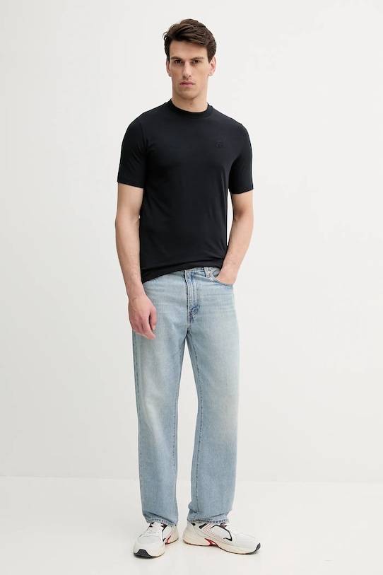 Tričko Karl Lagerfeld 553221.755750 tmavomodrá AW25