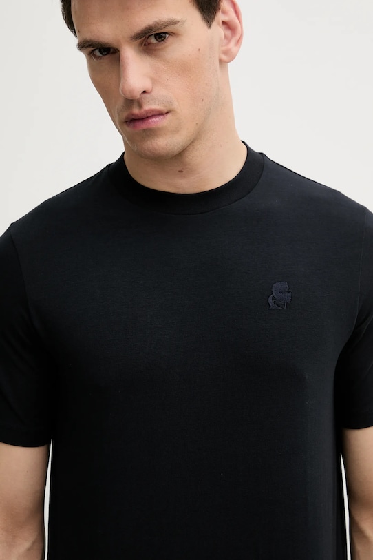 Tričko Karl Lagerfeld tmavomodrá 553221.755750