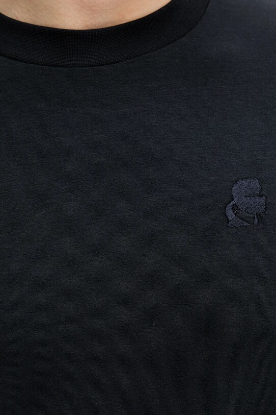 Karl Lagerfeld t-shirt 553221.755750 granatowy