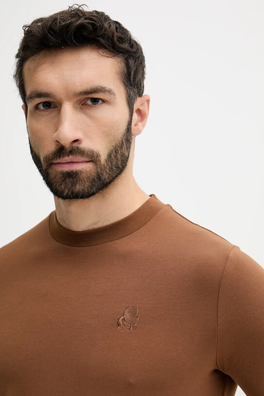 Karl Lagerfeld tricou maro 553221.755750