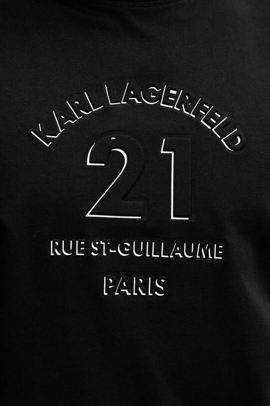 Karl Lagerfeld tricou din bumbac 553240.755160 negru