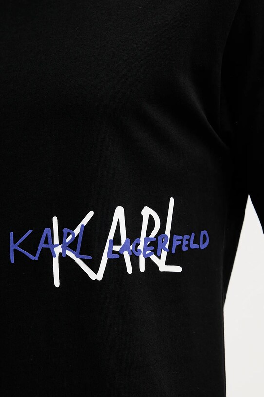 Karl Lagerfeld tricou din bumbac 553225.755145 negru