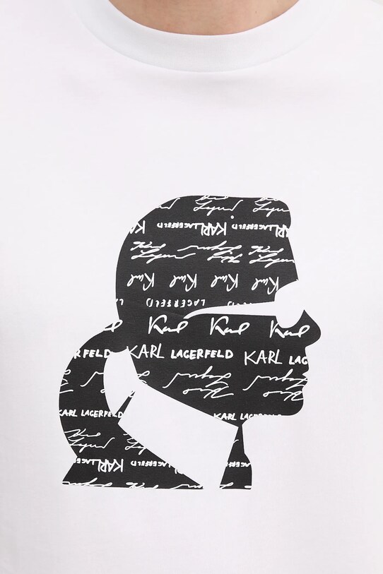 Karl Lagerfeld tricou alb 553235.755042