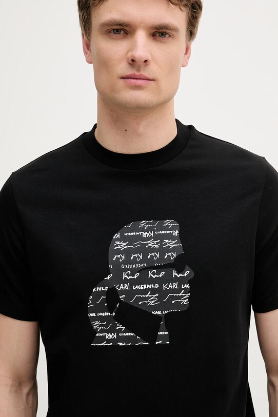 Karl Lagerfeld tricou negru 553235.755042