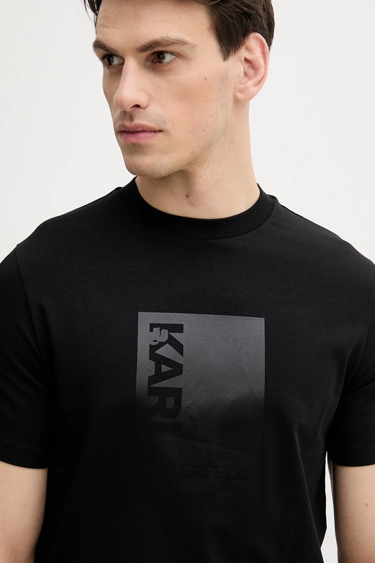 Karl Lagerfeld tricou negru 553235.755038