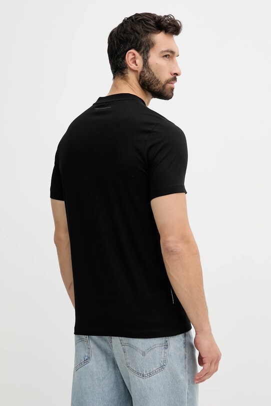 Îmbrăcăminte Karl Lagerfeld tricou din bumbac 553225.755041 negru