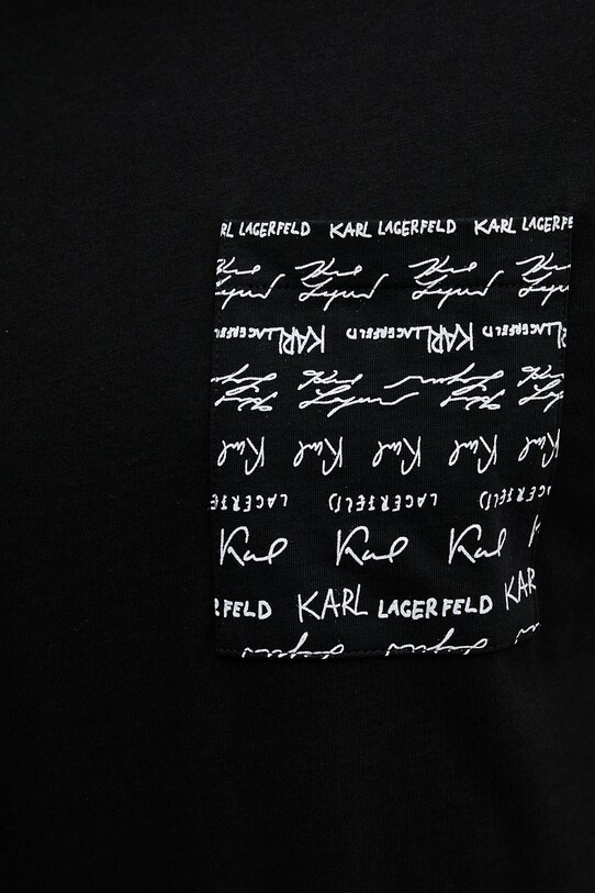 Karl Lagerfeld tricou din bumbac 553225.755041 negru