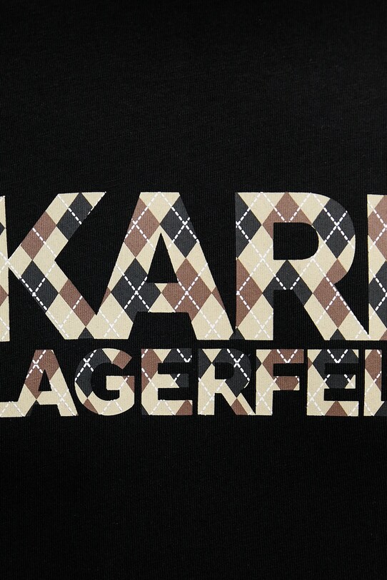Karl Lagerfeld tricou din bumbac 553225.755036 negru