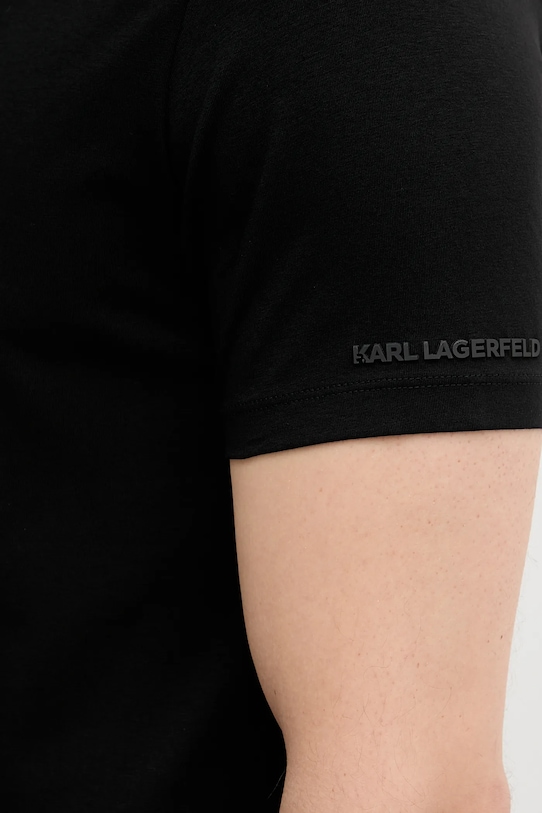 Karl Lagerfeld t-shirt 553235.755037 czarny