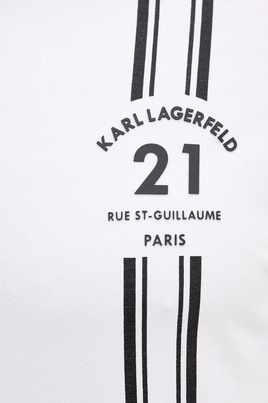 Karl Lagerfeld tricou 553235.755050 alb