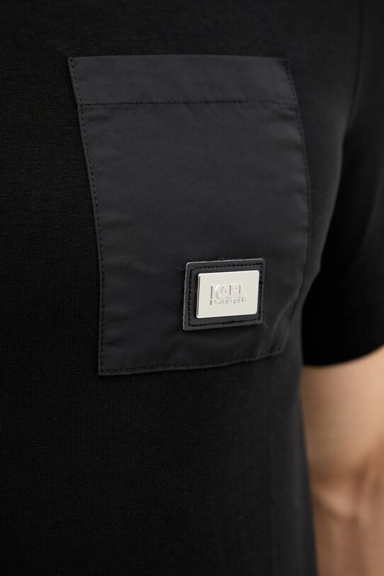 Karl Lagerfeld polo 553235.745025 czarny