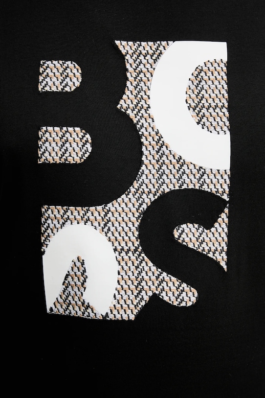 BOSS t-shirt in cotone 50543901 nero