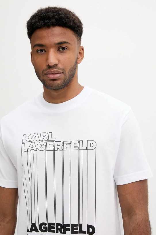 Tričko Karl Lagerfeld Jeans bílá A3M17002
