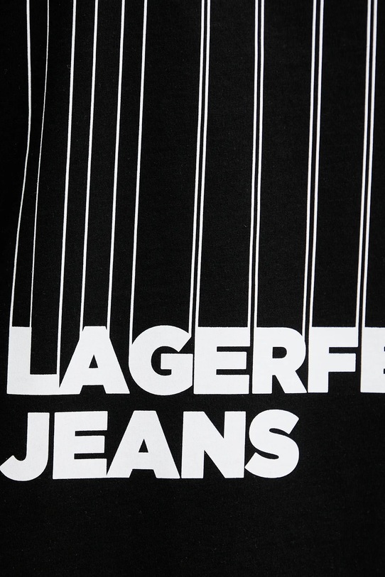 Тениска Karl Lagerfeld Jeans A3M17002 черен