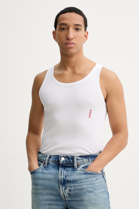 HUGO t-shirt bawełniany 3-pack bawełna multicolor 50545681