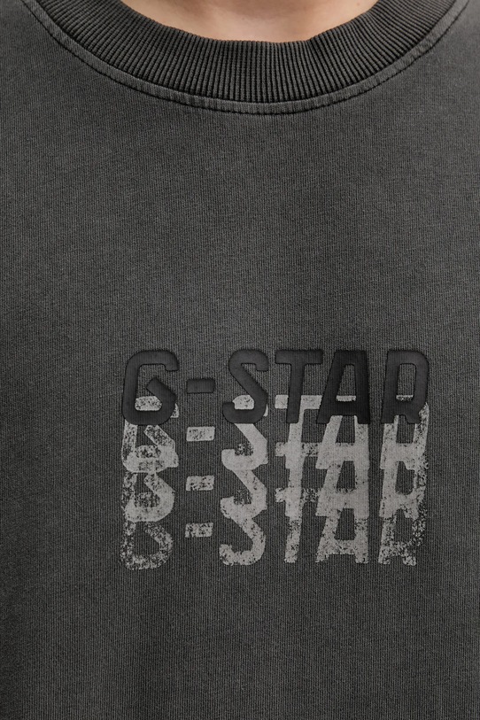 G-Star tricou din bumbac gri D26049.C756