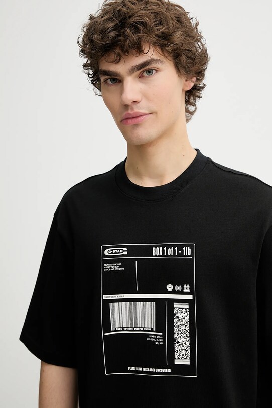 G-Star tricou din bumbac negru D26052.D959