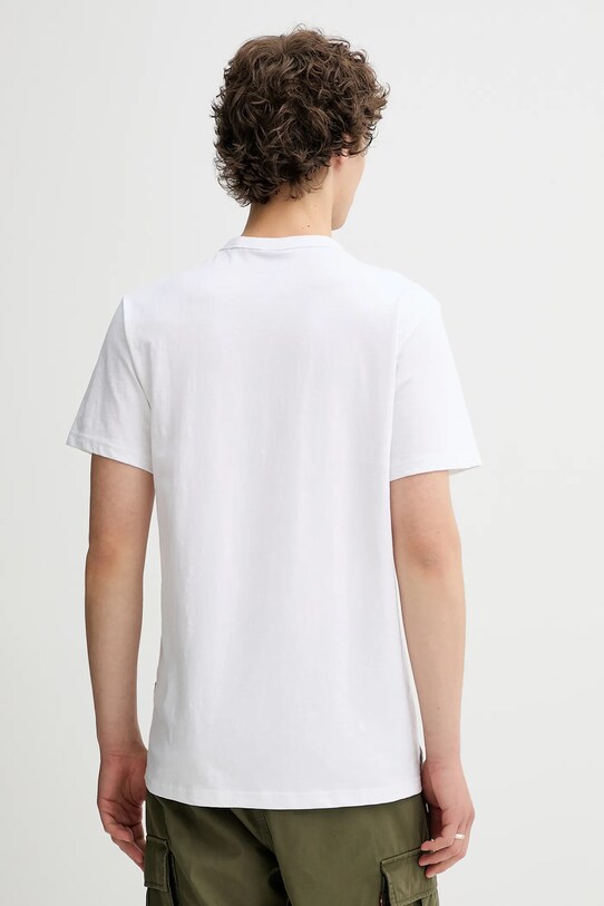 Odzież G-Star t-shirt bawełniany D24449.B255 biały