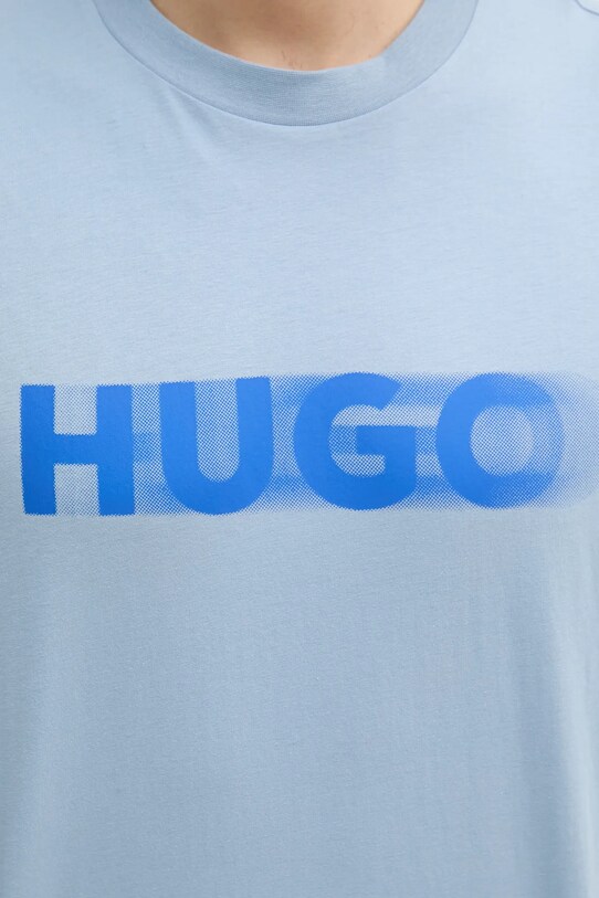 Hugo Blue tricou din bumbac 50543493 albastru