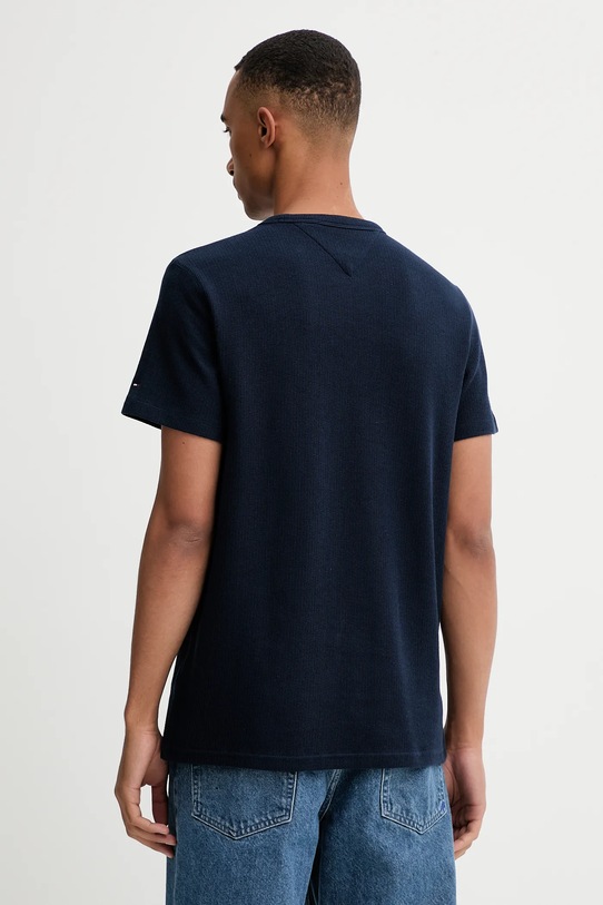 Îmbrăcăminte Tommy Jeans tricou din bumbac DM0DM21778 bleumarin