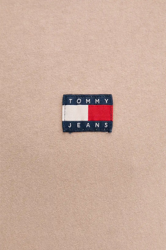 Tommy Jeans t-shirt in cotone marrone DM0DM21975
