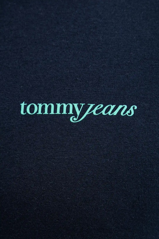 Tommy Jeans tricou din bumbac bleumarin DM0DM21982