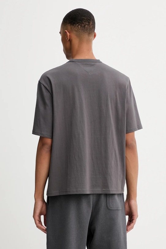 Îmbrăcăminte Tommy Jeans tricou din bumbac DM0DM21988 gri