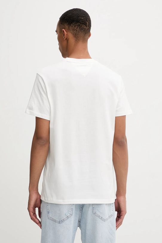 Oblečení Bavlněné tričko Tommy Jeans DM0DM22127 béžová