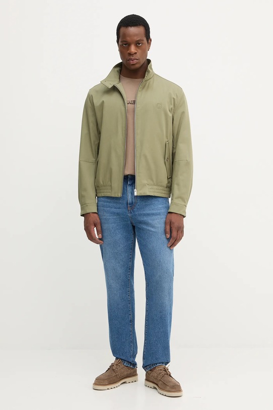 Michael Kors t-shirt bawełniany CT552LP1V2 beżowy AW25