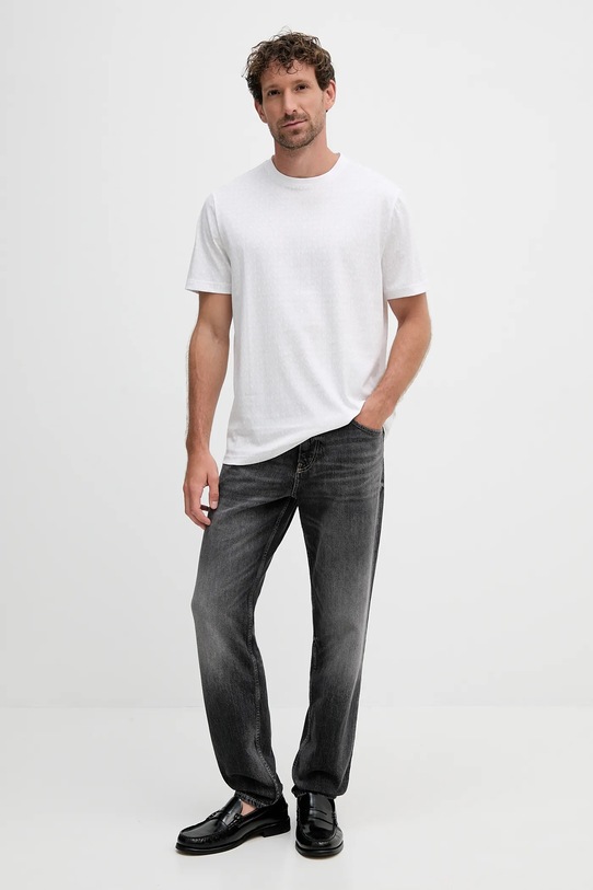 Michael Kors t-shirt bawełniany CS5529A5KS biały AW25