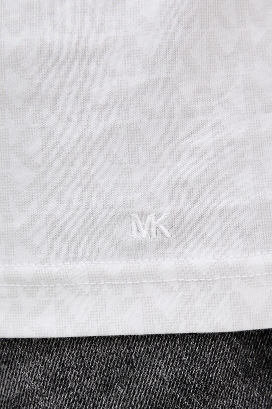 Michael Kors t-shirt bawełniany CS5529A5KS biały